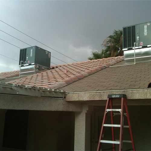 Multi-unit installation with Rheem systems on fact