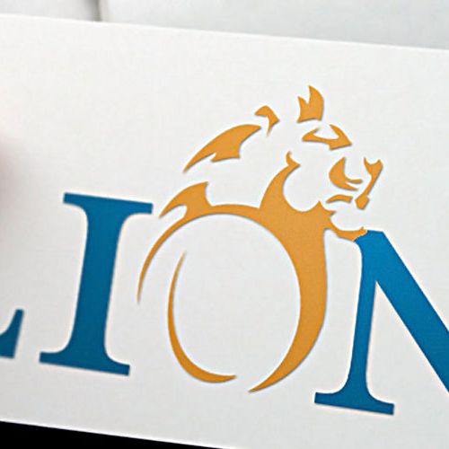 Logo design from concept to completion for LION