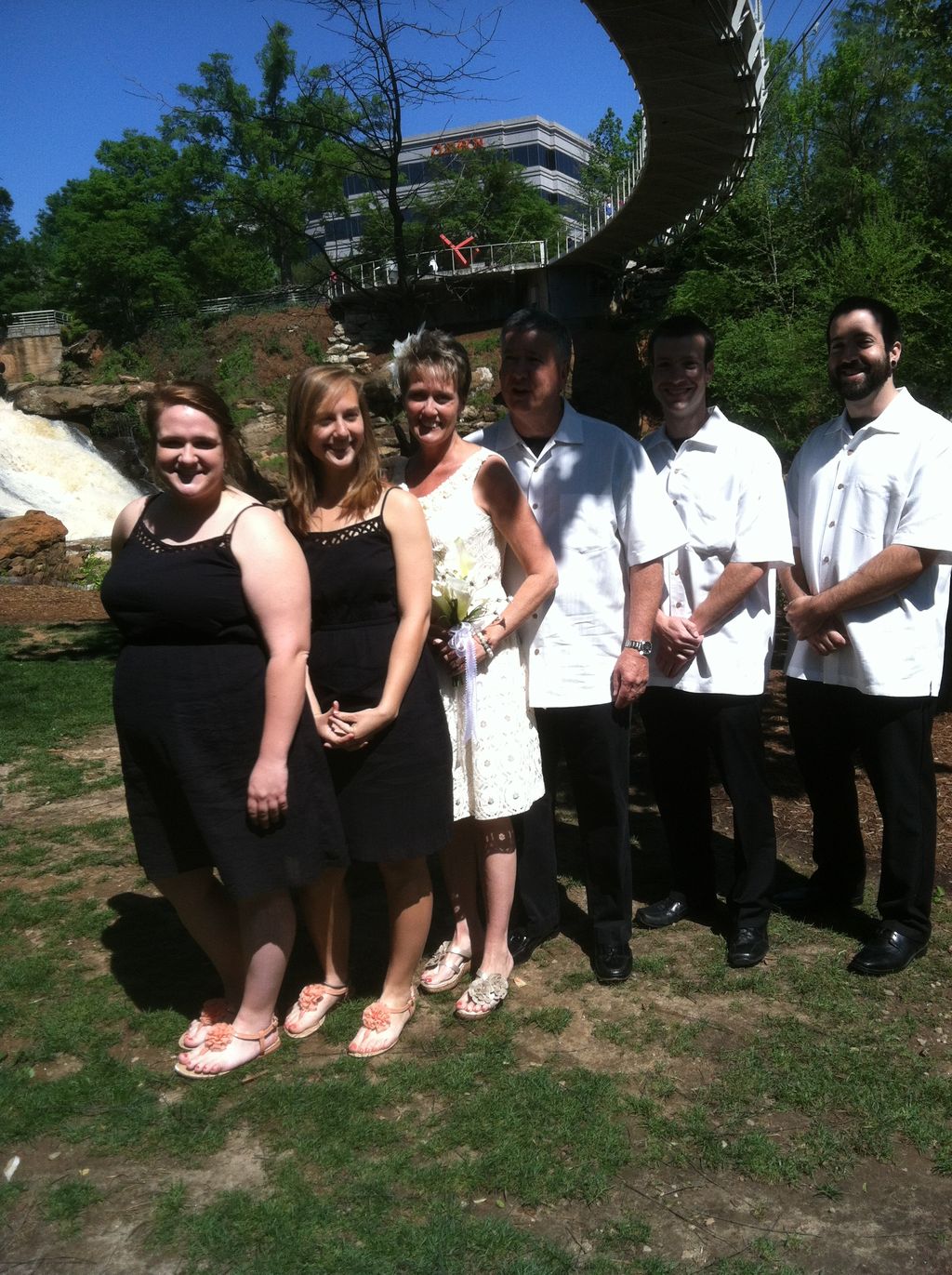 Gina and Terry and family