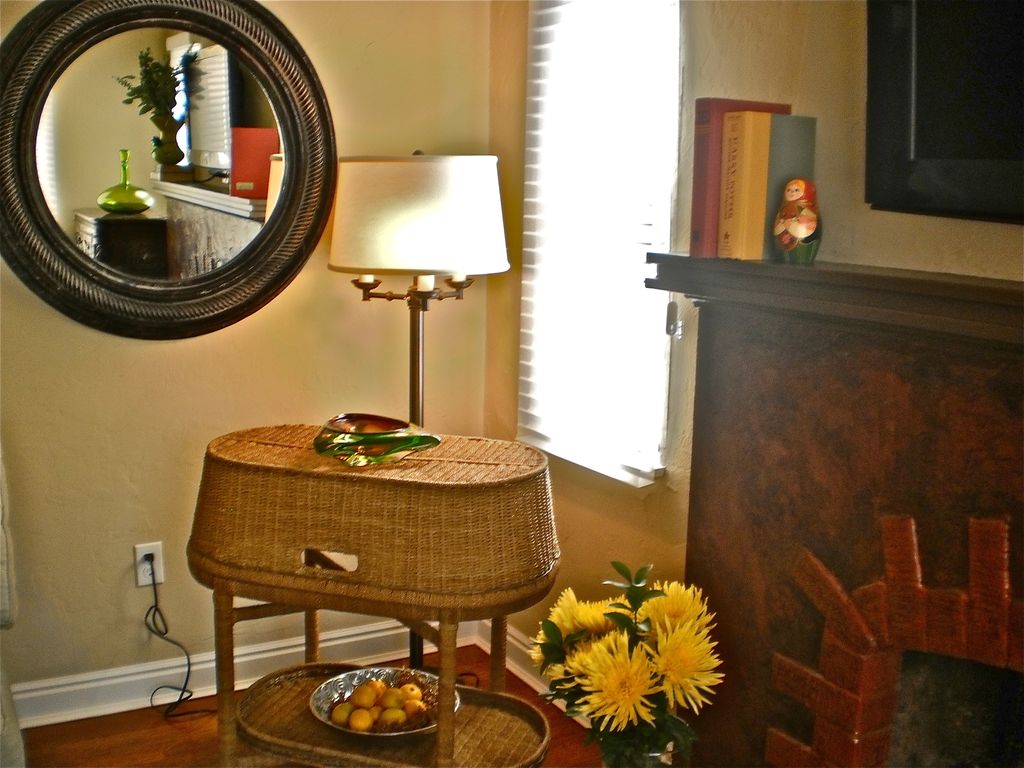 This corner piece was used for a staging.  With my