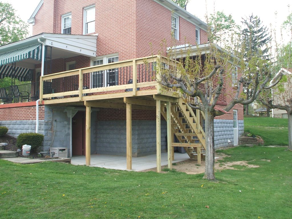 Deck near Presto,PA.