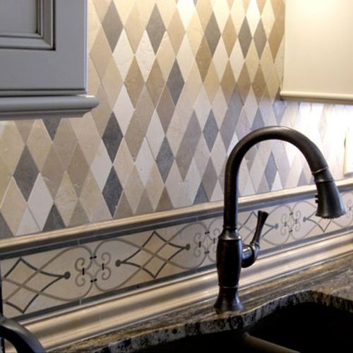 Exact Tile - Kitchen Backsplash - exacttile.com