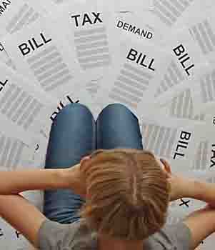 Don't let the stress of bills weigh you down. Call