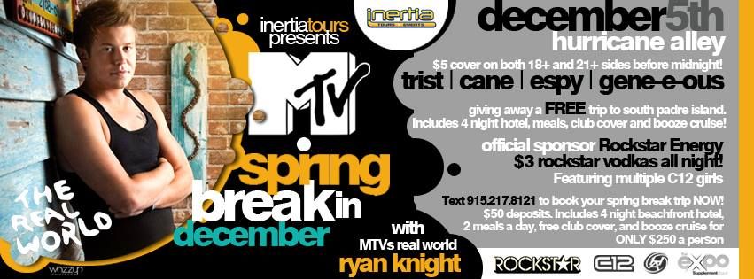 MTV Event on December 5th, 2013