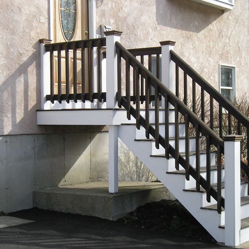 Front stairs