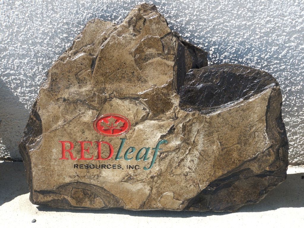 We custom Sandblast-Rocks, Crystal, Acrylic etc.