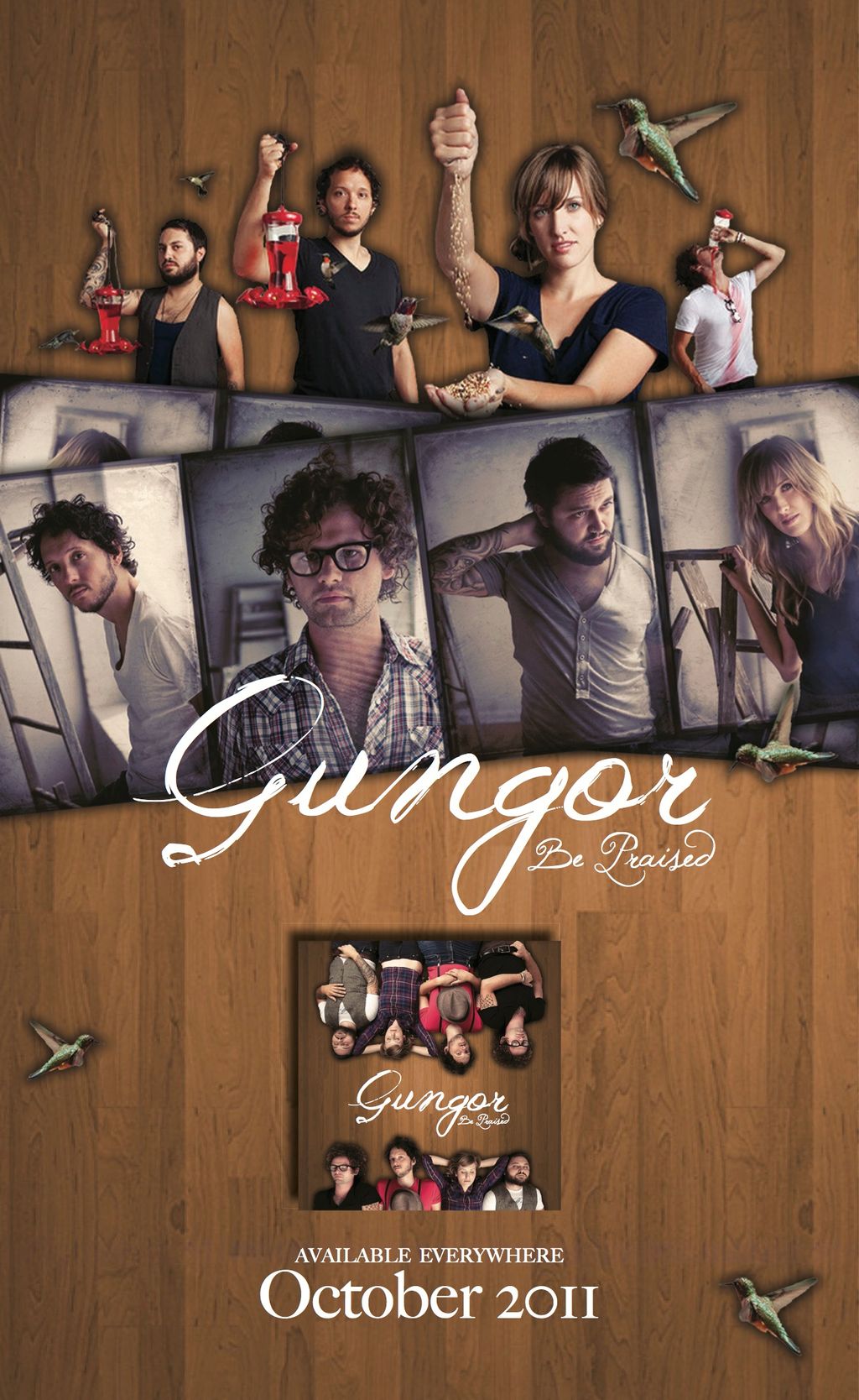A poster advertising the band Gungor.