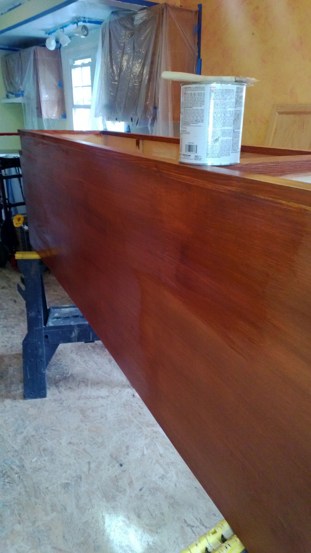 These 7' pantry cabinet ,the customer wanted to ke