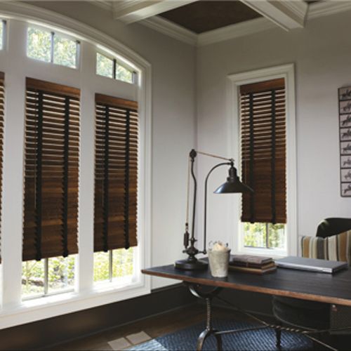 2" Wood Blinds With Cloth Tape