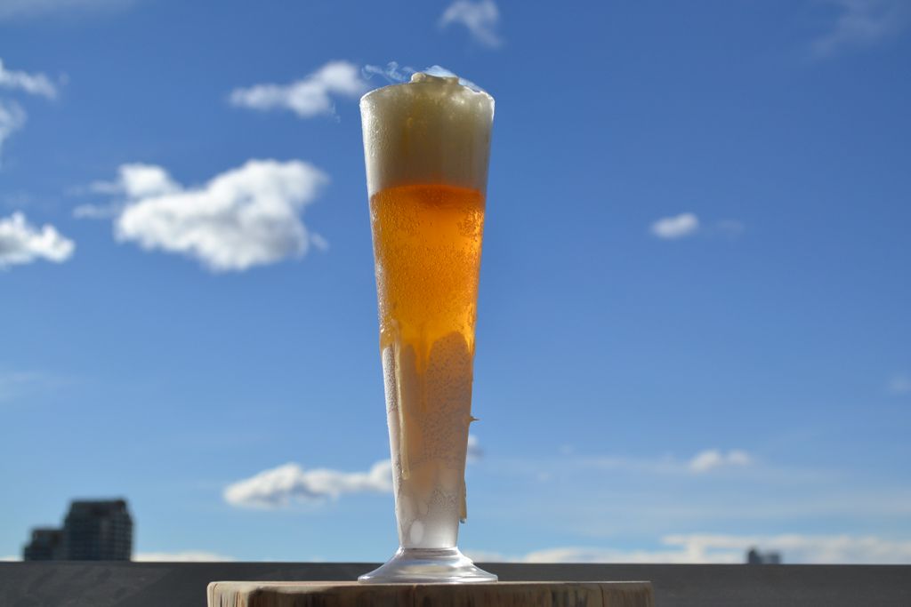 The world's coldest beer!