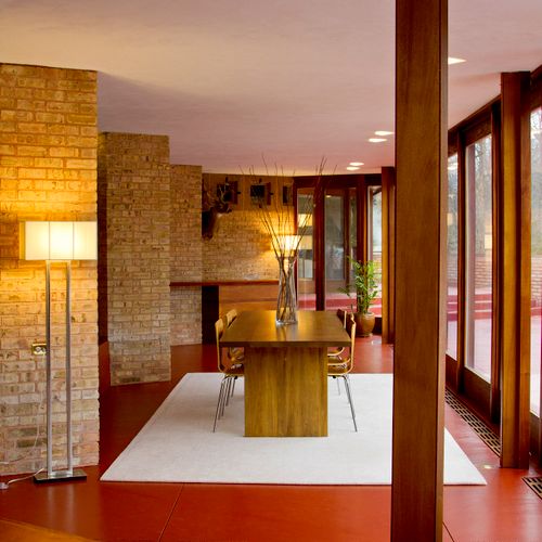 Editorial Photography for Frank Lloyd Wright home 