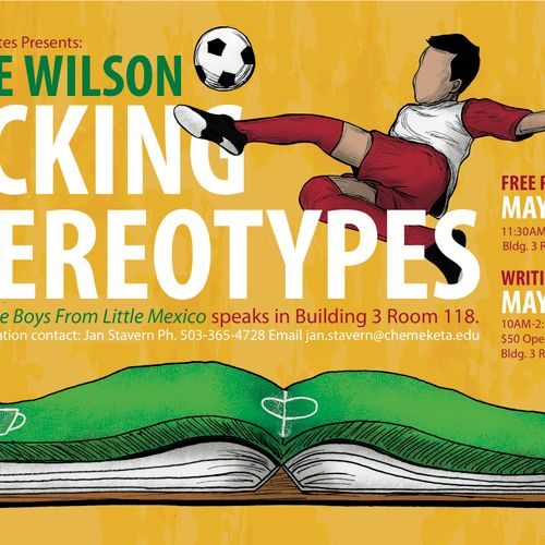 Steve Wilson: Kicking Stereotypes Promotional Post