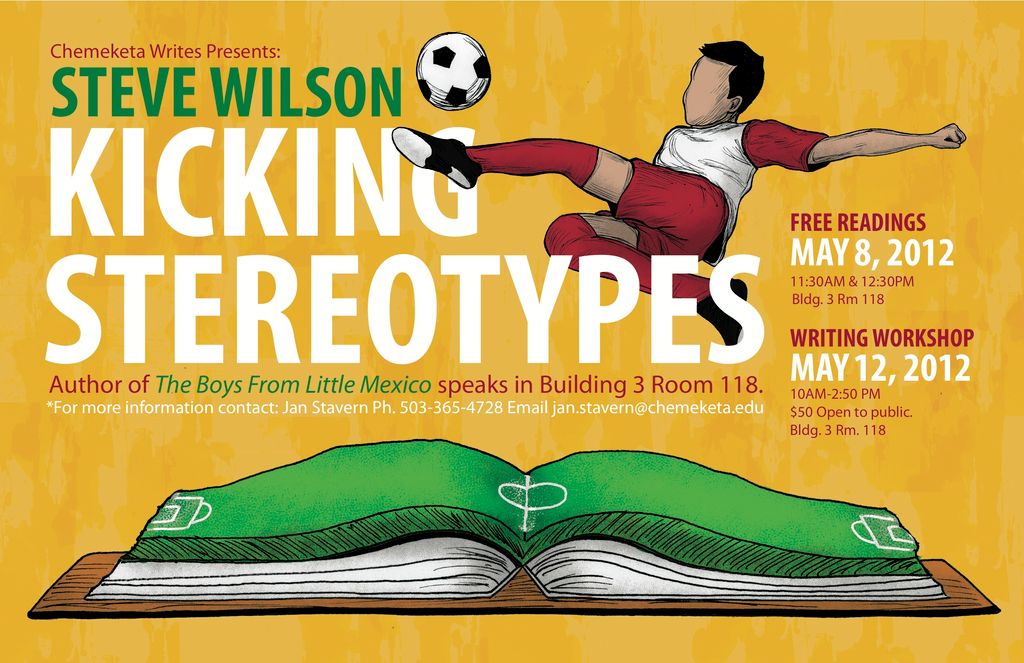 Steve Wilson: Kicking Stereotypes Promotional Post