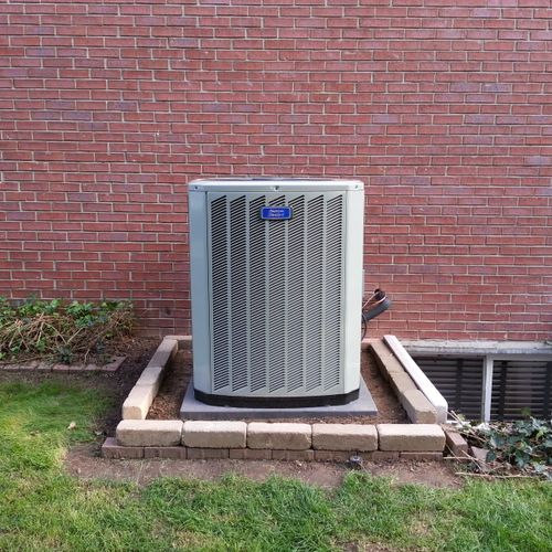 American Standard 15 seer air conditioner with cus