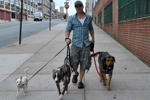 Christopher Lapinel is on a routine walk with Call