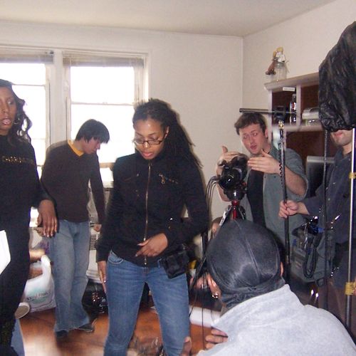 Film Set of "Friend And Foe" Acting Coaching on th