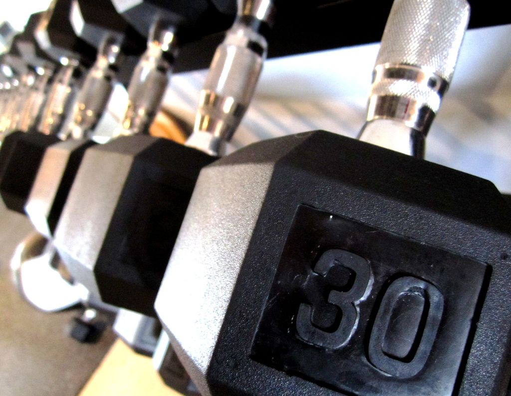 lots of free weights!