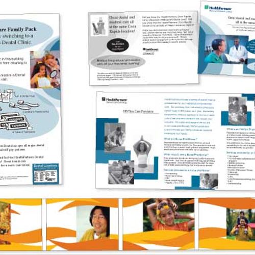 HealthPartners - Promotional materials for various