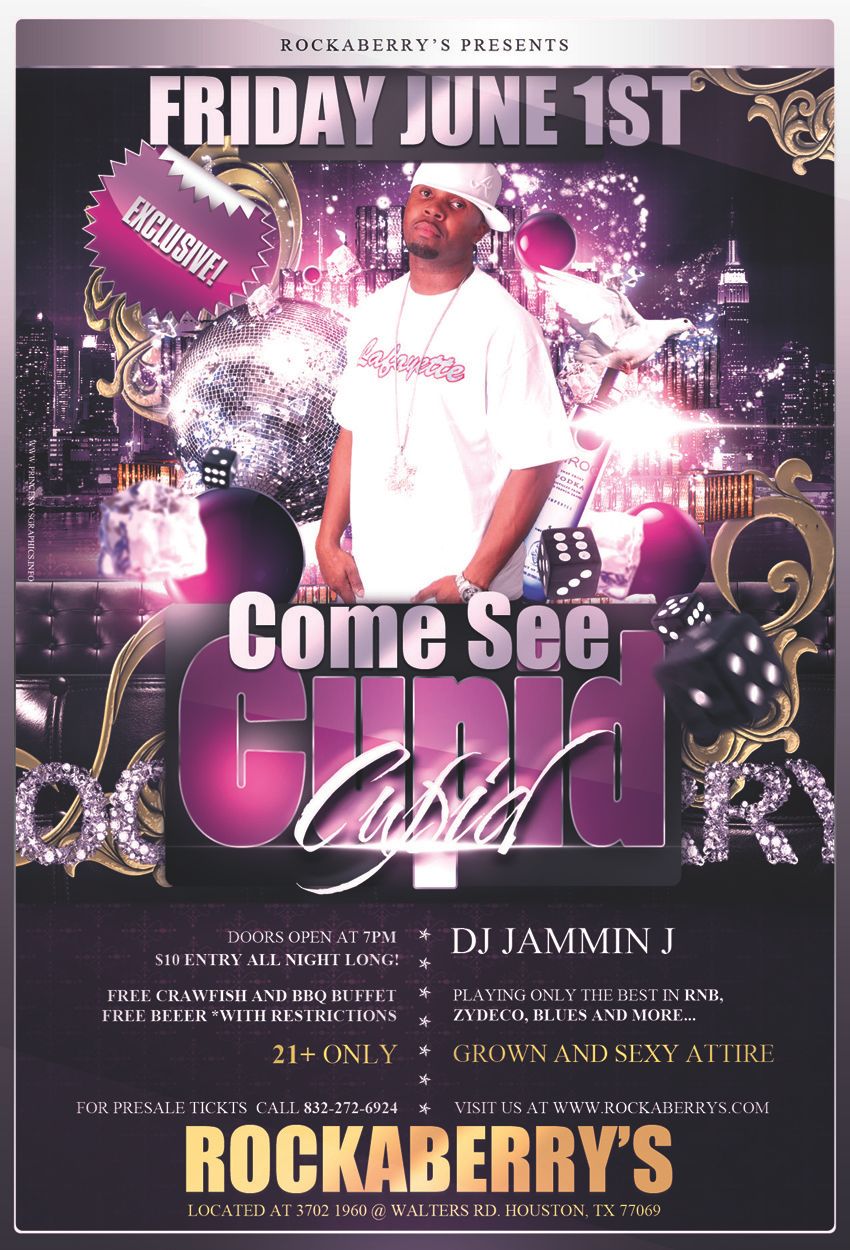 marketing flyer for concert