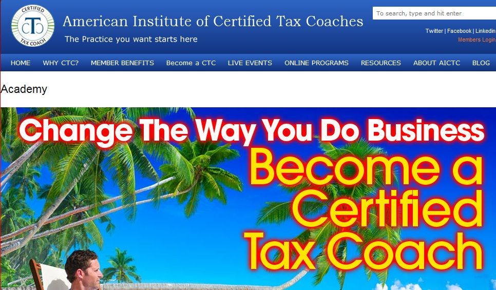 The American Institute of Certified Tax Coaches