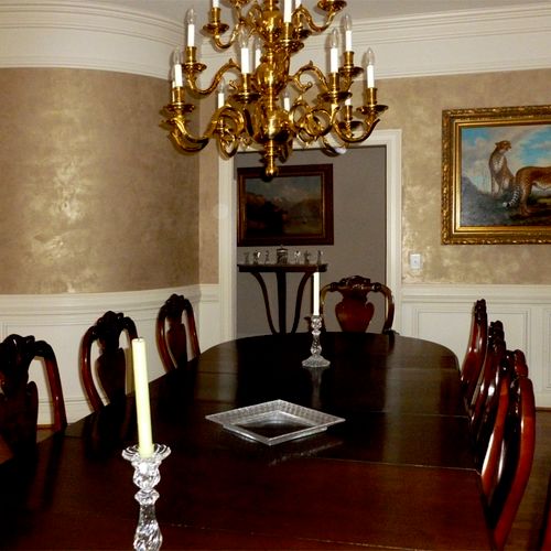 Luster stone dining room Brentwood TN