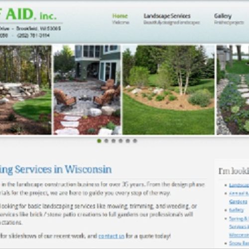 Turf Aid, a Brookfield based landscaping company, 