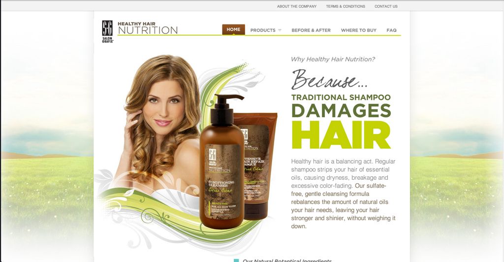 Salon Grafix: Website Design, Creative, Branding, 