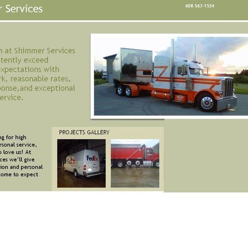 For all of your power washing needs....Truck Fleet