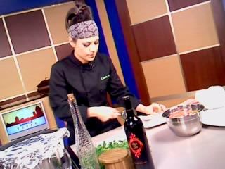 Chef Cassie on WPMI morning show
