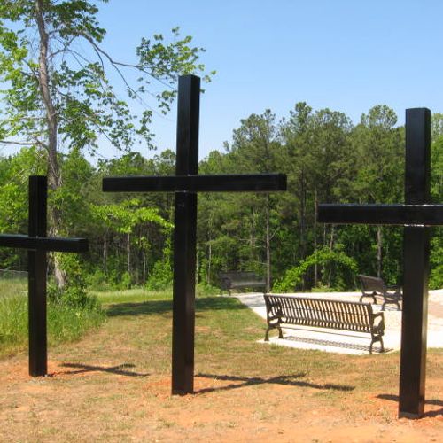 Steel crosses for your church grounds.