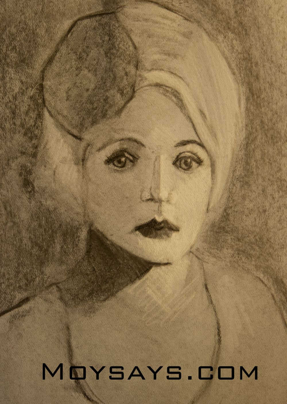 A brief study of a live model, 12/2012.