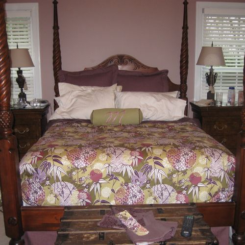 This customer had her bedroom done years ago by ou