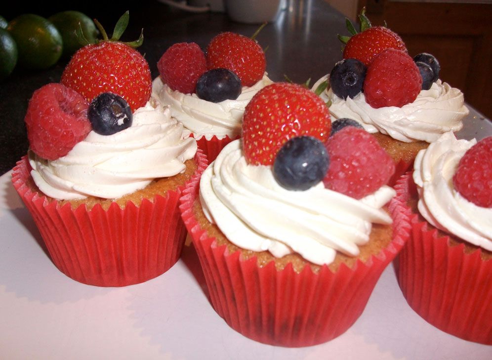 Red Berry Ciroc Cupcakes