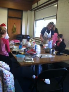 Cooking classes with children