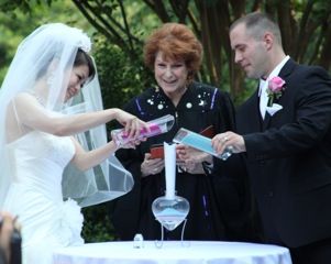 A wonderful sand ceremony and a glorious day outdo