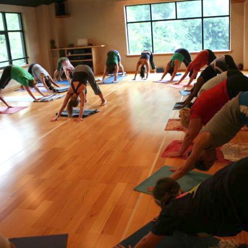 Group yoga, Wilmington Yoga Center