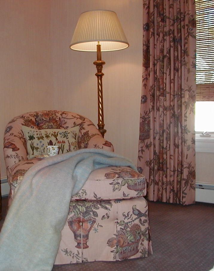 Cozy corner for reading