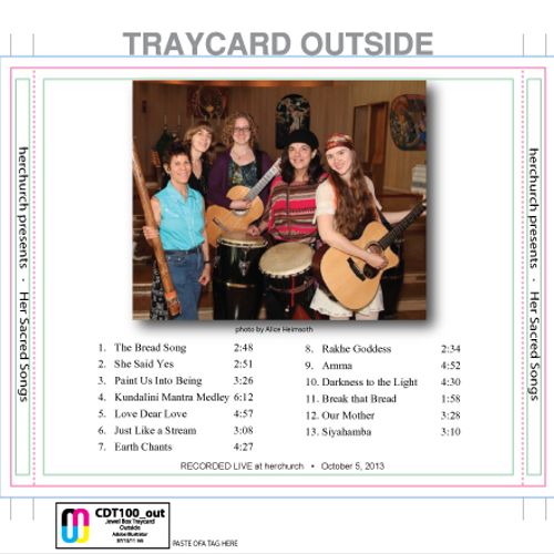 Graphics
CD Traycard Template