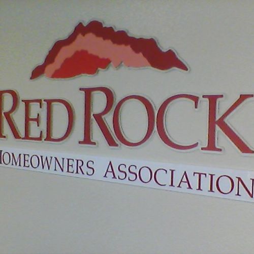 Routed Acrylic sign w/ Printed Vinyl Overlay
