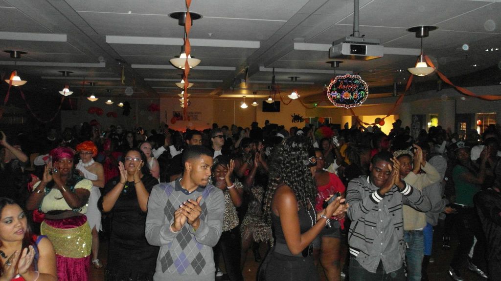 College Halloween Party