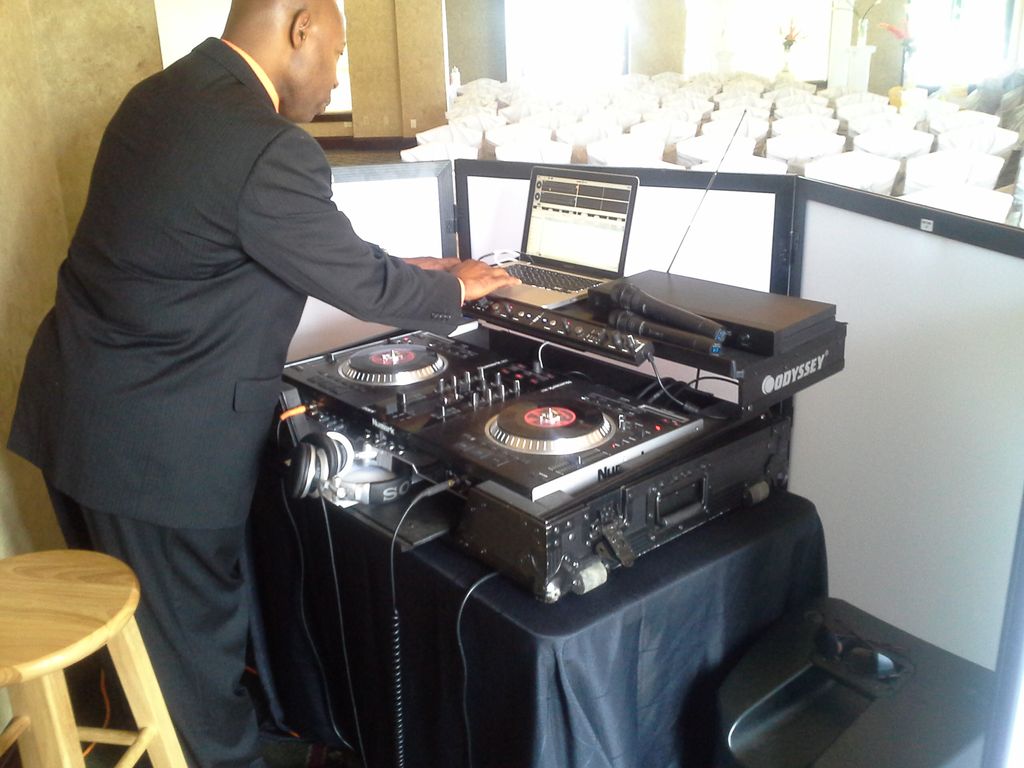 Preparing for Wendy's wedding