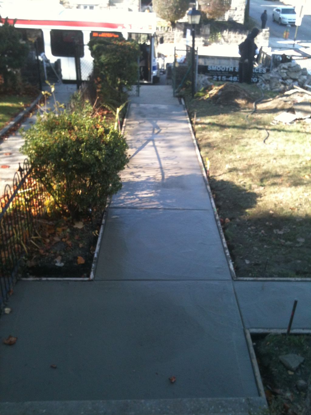 Concrete Walkway