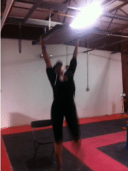 Jen, training for American Ninja Warrior 12/2013
