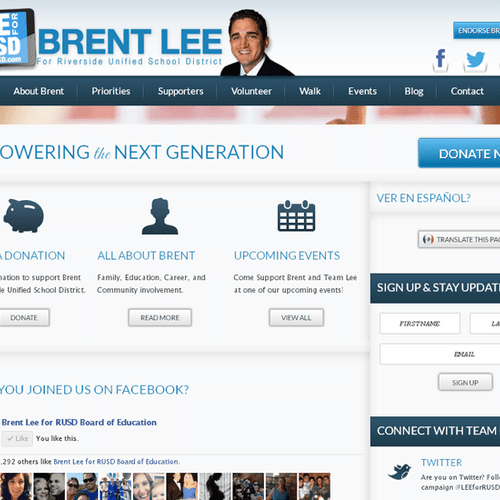 Brent Lee for RUSD