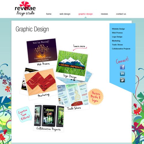 Revelae Design Studio - Graphic Design

We offer h
