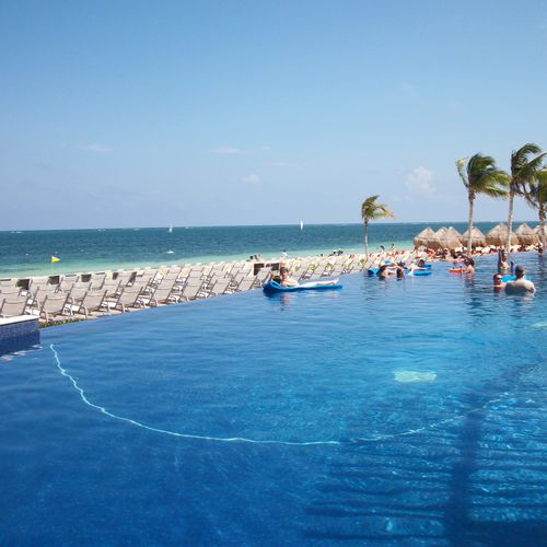 Dreams Resort in Mayan Riviera. One of my many boo
