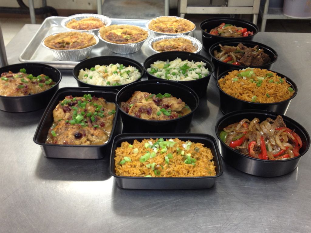 Sample meals for weekly meal delivery service