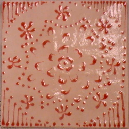 Custom painted tile