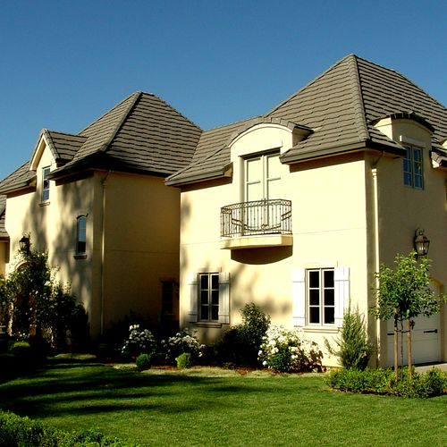 French Country custom home