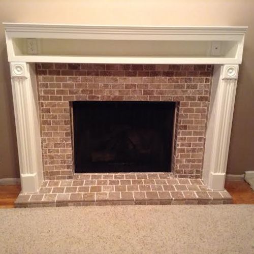Fireplace Surround After